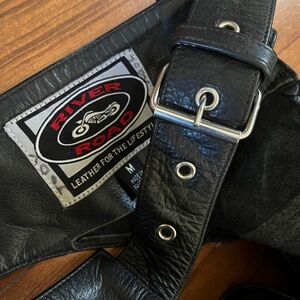 RIVER ROAD GENUINE LEATHER CHAPS